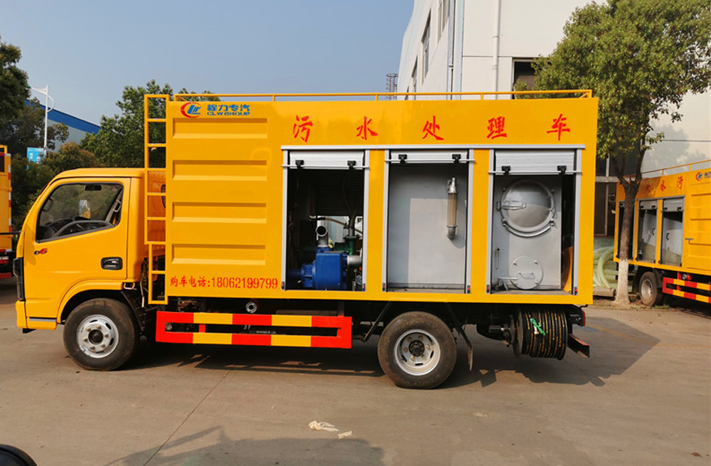 十字街污水分离车